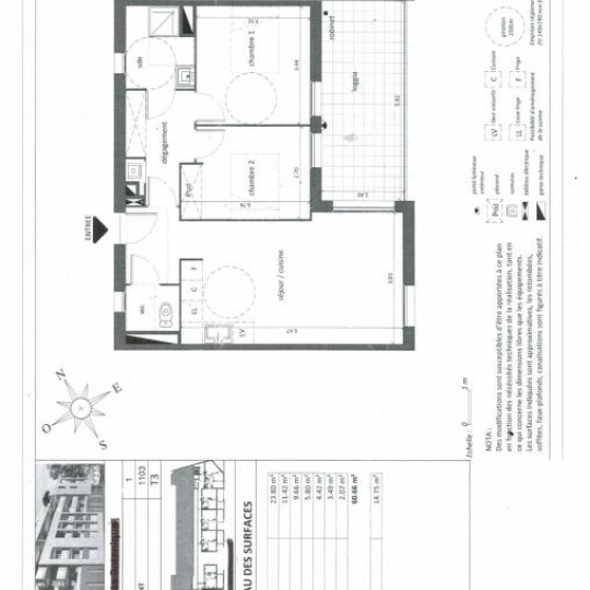  CKIEL IMMOBILIER : Appartement | BEZIERS (34500) | 60 m2 | 168 400 € 