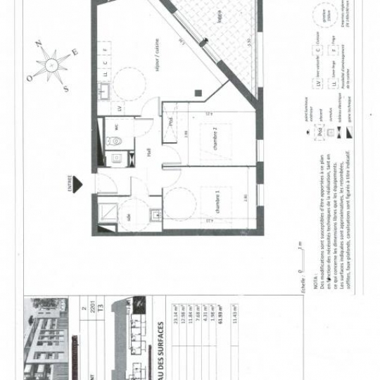  CKIEL IMMOBILIER : Appartement | BEZIERS (34500) | 62 m2 | 174 400 € 