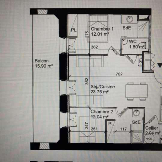  CKIEL IMMOBILIER : Apartment | SETE (34200) | 52 m2 | 295 380 € 