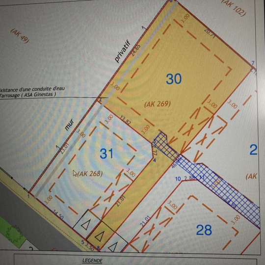  CKIEL IMMOBILIER : Terrain | GINESTAS (11120) | 135 m2 | 88 000 € 