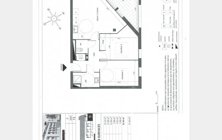 CKIEL IMMOBILIER : Appartement | BEZIERS (34500) | 62 m2 | 169 400 € 
