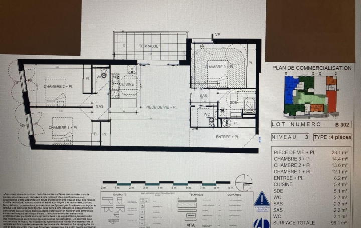  CKIEL IMMOBILIER Appartement | NARBONNE (11100) | 96 m2 | 369 900 € 